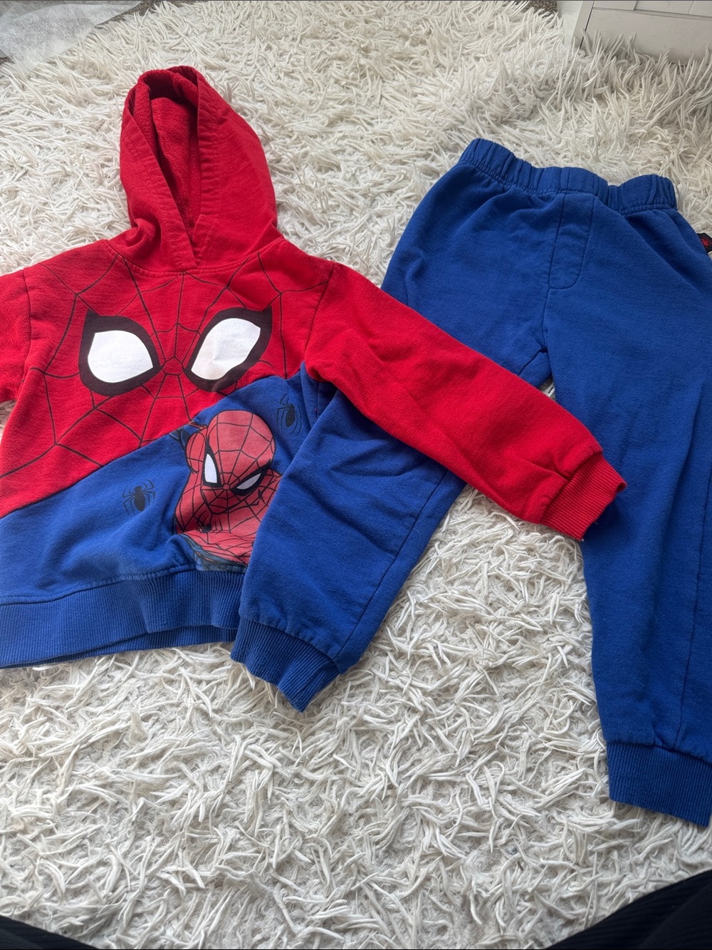 Marvel Red and Blue Kids Hoodie